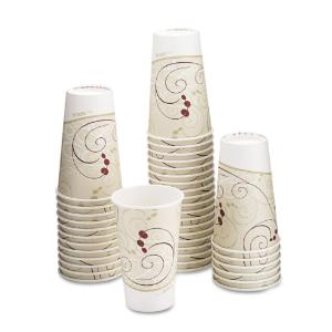 SOLO® Cup Company Paper Hot Cups in Symphony™ Design, Essendant