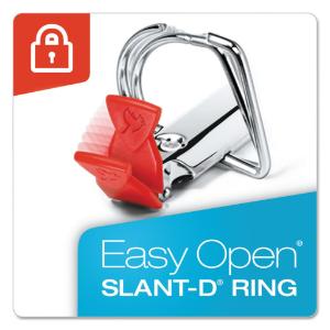 Cardinal® EasyOpen® ClearVue™ Slant-D® Ring View Binder