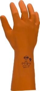 SW CoreSafe Orange Latex Chemical Resistance Gloves