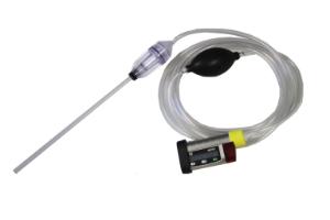 Hand aspirated pump for Micro iv
