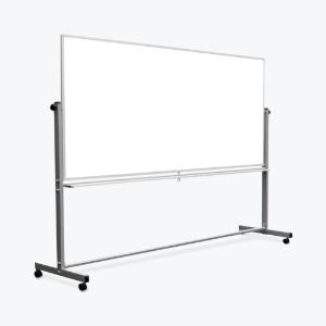 Double-sided magnetic whiteboard, 96w×40"h