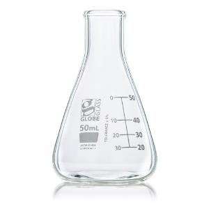 Globe Glass™ Erlenmeyer flask, 50 ml