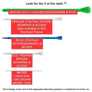 smartSpatulas™ Disposable spatulas