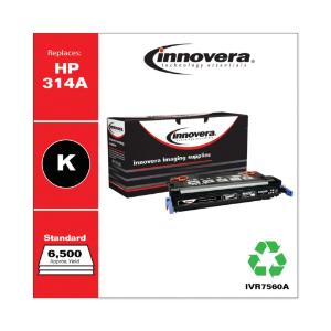 Innovera 7560a compatible remanufactured toner, 6500 page-yield, black