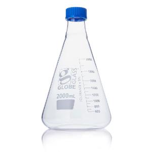 Globe Glass™ Erlenmeyer flask, 2000 ml