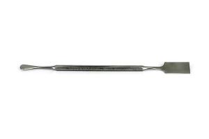 Stainless Steel Spatula with Drop-shaped and Flat Square Tip