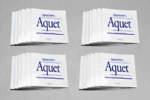 Aquet detergent for glassware and plastics