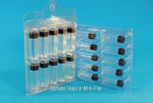 Sample Vials In Mini-File®; Clear, Electron Microscopy Sciences