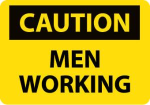 Men Working Signs, National Marker