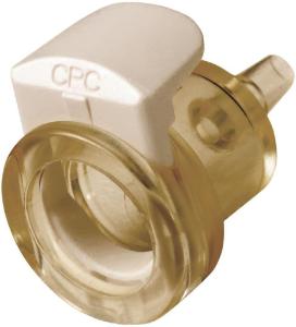 MPC connector, female MPC to 1/8" HB, non-valved, PS