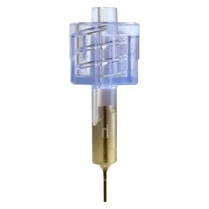 Male Luer with an attached 25G cannula