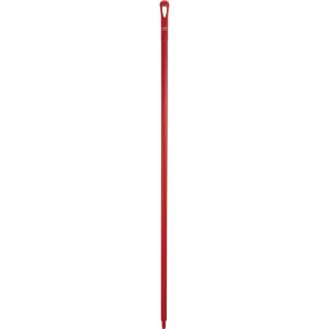 Ultra Hygiene Handle with Euro (Hygienic) Thread, Red, 67"