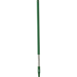 Stainless Steel Handle with Euro (Hygienic) Thread, Green, 39"