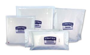 FREE-SAT NT1-912 Cobalt Blue, Sterile, Pre-Saturated Poly-Cellulose Wipes, High-Tech Conversions