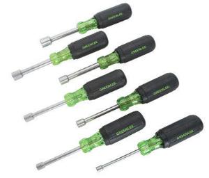 Hollow Shaft Nut Driver Sets, 7 Pc., Greenlee®, ORS Nasco