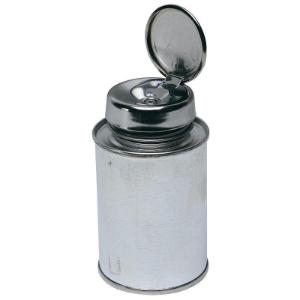 Tin can with one-touch pump