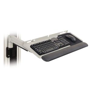Large wall mount keyboard tray from Innovative Office Products.