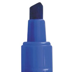 Quartet enduraglide dry erase markers chisel tip blue dozen