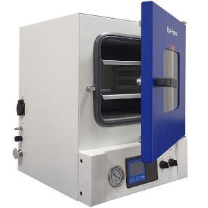 Programmable vacuum oven with dial gauge vacuum display, 91 L