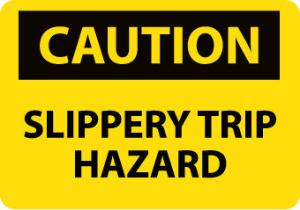 Slips, Trips, and Falls Signs, National Marker