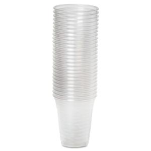 Dixie® Clear Plastic PETE Cups, Essendant