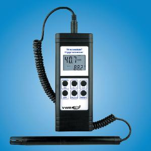 VWR® Hygrometers/Thermometers with Memory and Probe