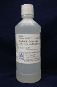 Sodium hydroxide 30% (w/w) in aqueous solution traceable to NIST Standard Reference Material (SRM)