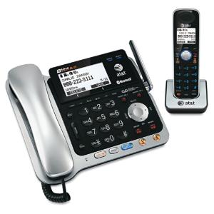 AT&T® TL86109 Two-Line DECT 6.0 Phone System with Bluetooth® and Digital Answering System, Essendant