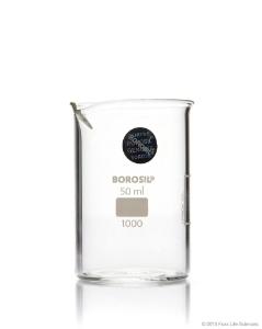 Beaker low form with spout glass 50 ml CS60