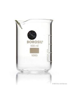 Beaker low form with spout glass 150 ml CS40