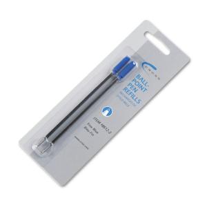 Cross refills for ballpoint pens fine blue ink 2/pack