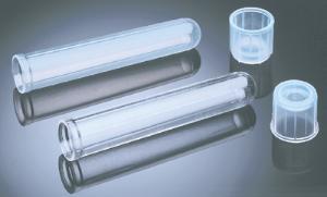 VWR® Culture Tubes, Plastic, with Dual-Position Caps