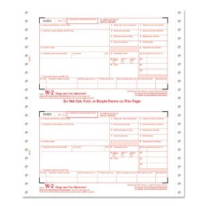 TOPS® W-2 Tax Form, Essendant