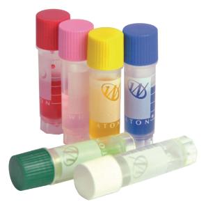 CryoELITE® Cryogenic Vials, Freestanding, External Thread, Shelf Pack, Wheaton