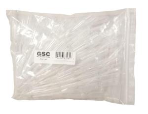 Disposable transfer pipettes, 5ml capacity, graduated 1ml by 1/4ml