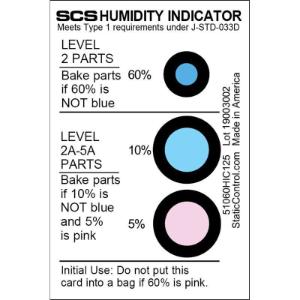 Humidity Indicator 3 Spot Cards