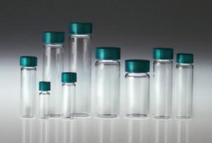 Sample Vials, Clear Borosilicate Glass, Screw-Thread