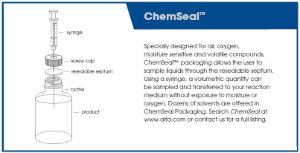 Acetonitrile, anhydrous ≥99.8%, ChemSeal™