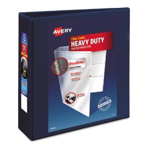 Heavy duty view binder with ring
