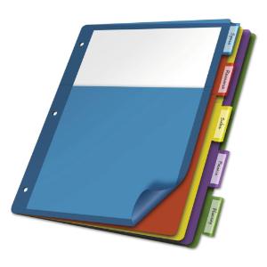 Cardinal® Poly Index Dividers for Ring Binders