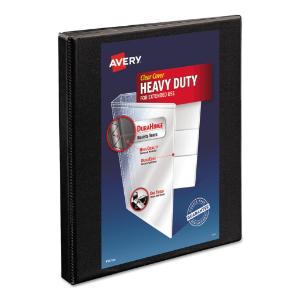 Avery® Nonstick Heavy-Duty EZ-Turn™ Round ring view binder