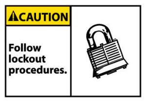 Lockout Tagout Signs and Labels, National Marker