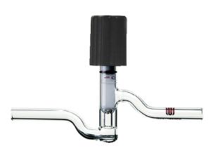 Synthware Valve, High Vacuum, PTFE-Protected, 180° Sidearms, Kemtech America