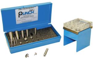 TruPunch® Punch and Die Sets, English Measurements, with Plastic Case, ORS Nasco