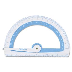 Westcott® Student Protractor with Microban® Anti-microbial Product Protection, Acme United
