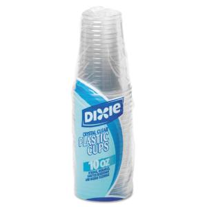 Dixie® Clear Plastic PETE Cups, Essendant