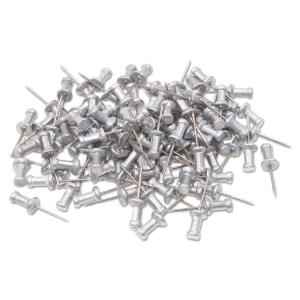 GEM Aluminum Head Push Pins, Essendant