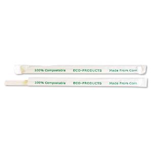 Eco-Products® Renewable Resource Compostable Straws, Essendant