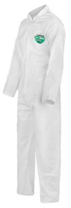 MicroMaxNS Disposable Protective Coveralls with Open Wirsts and Ankles, Zipper Closure