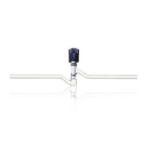 KIMBLE® HI-VAC®® straight valve, with glass plug and tip O-ring